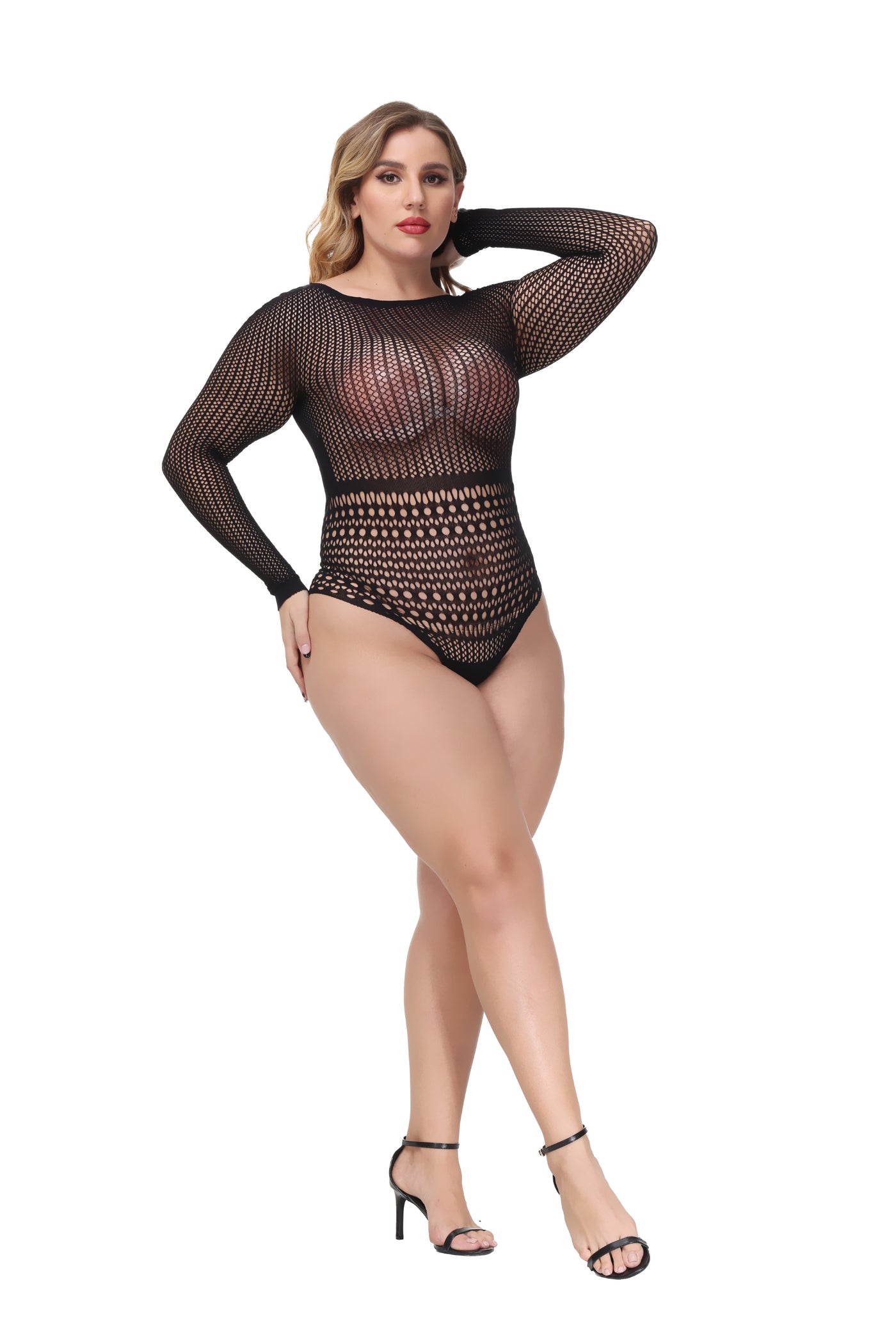 Bodystocking 211248-Plus-Size Side 1